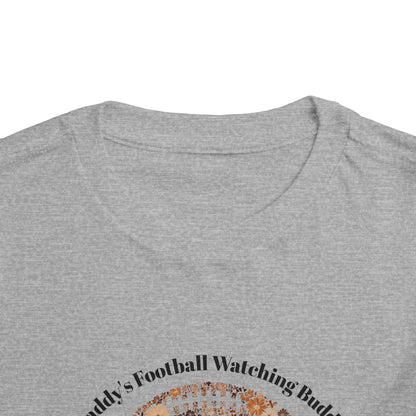Daddy's Football Watching Buddy Toddler Tee