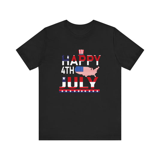 Happy 4th of July Short Sleeve Tee