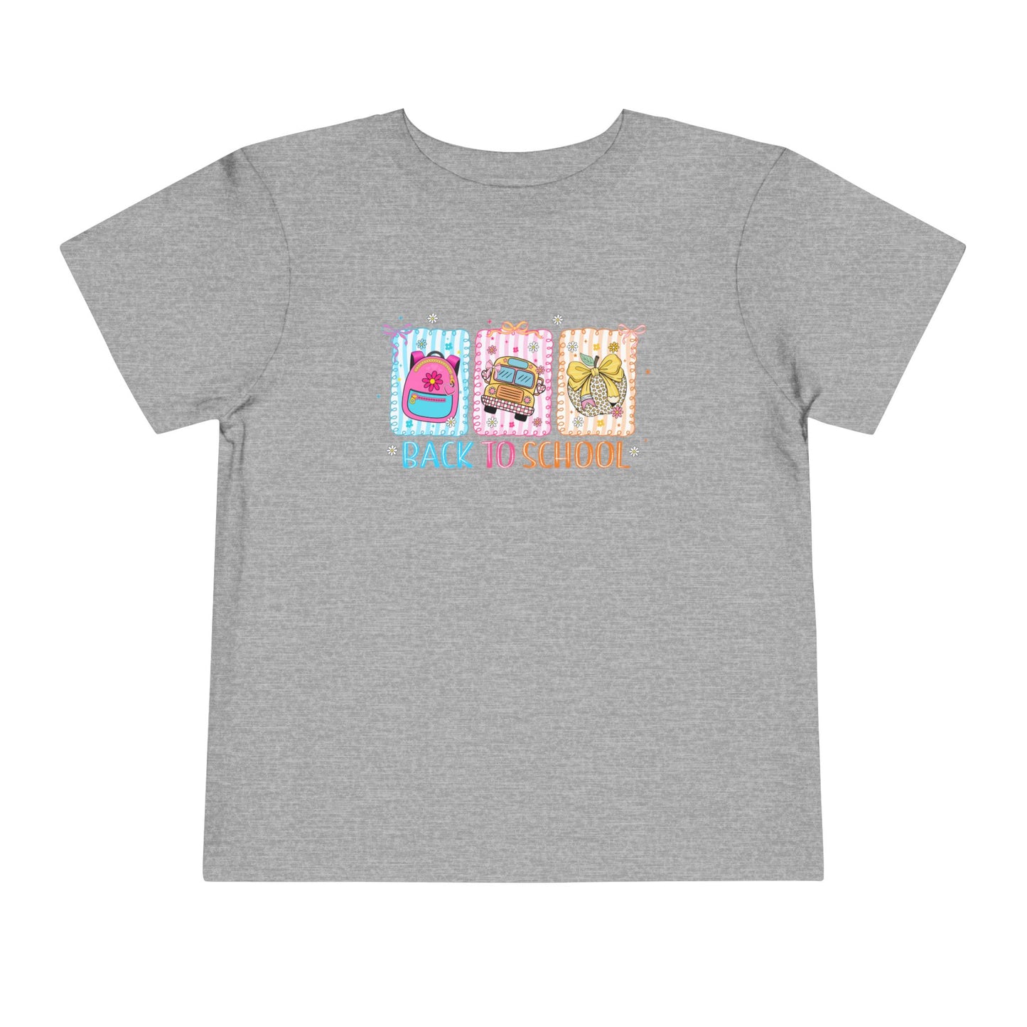 Back to School Toddler Short Sleeve Tee