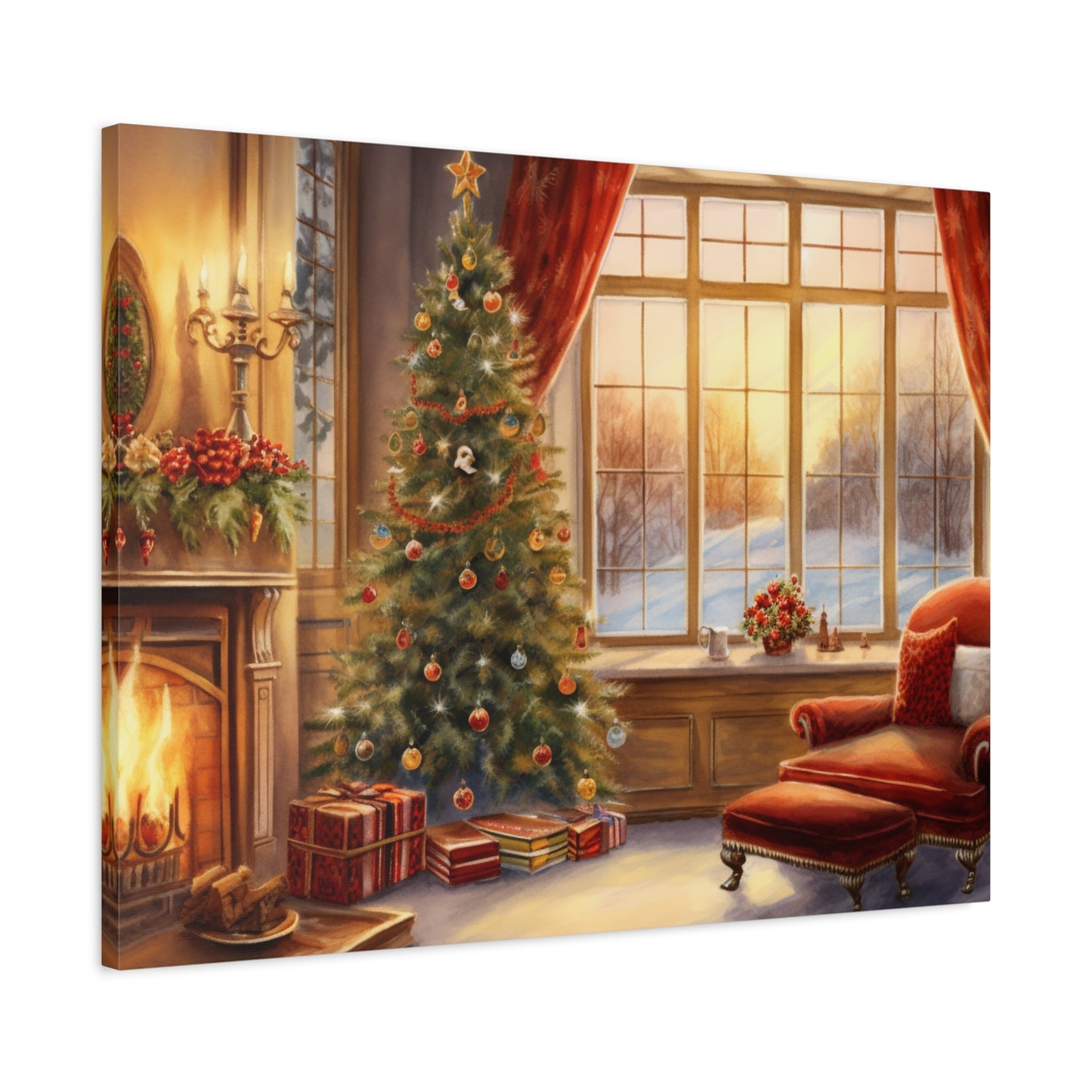 Home for the Holidays Canvas