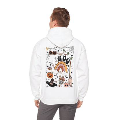 Retro Halloween Elements Hoodie Sweatshirt