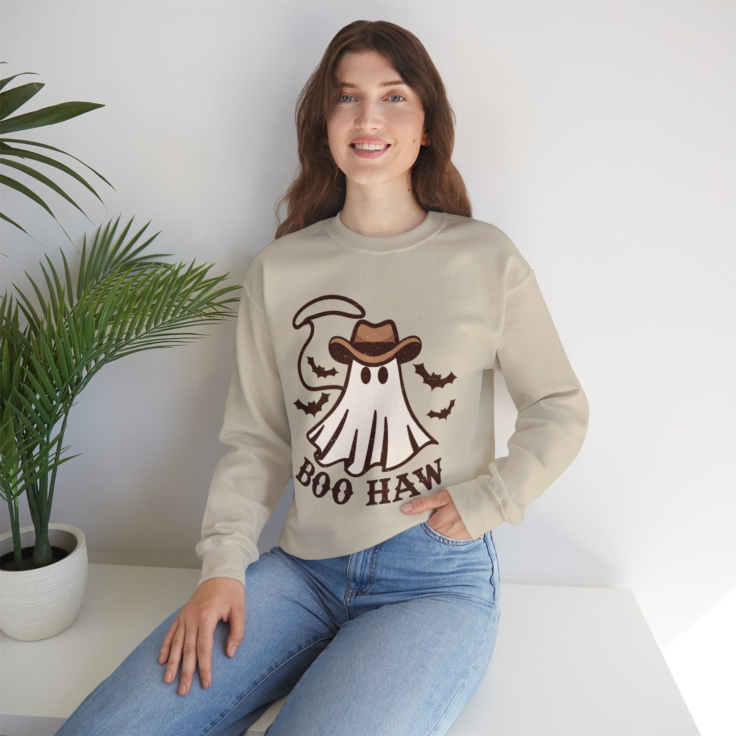 Boo Haw Cowboy Ghost Sweatshirt