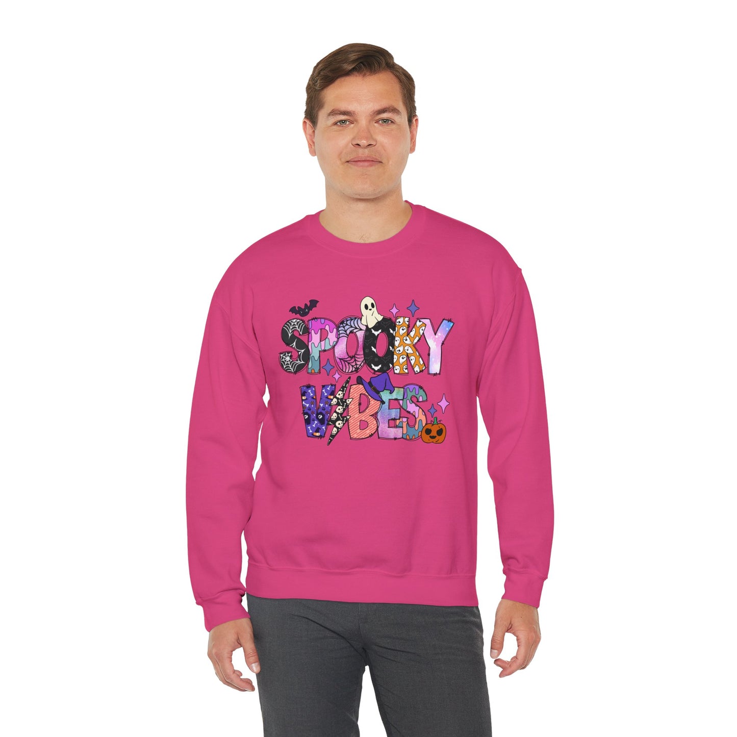 Spooky Vibes Halloween Sweatshirt