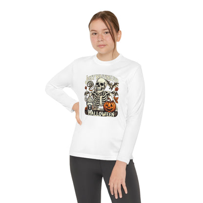 I'm Just Waiting For Halloween Youth Long Sleeve T-Shirt