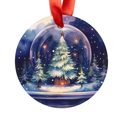 Winter Christmas Acrylic Ornament