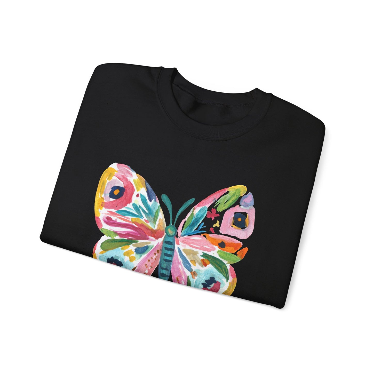 Butterfly Watercolor Sweatshirt