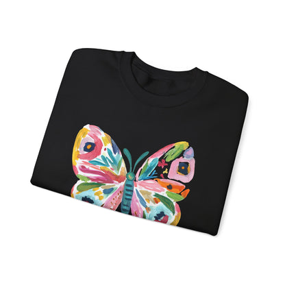 Butterfly Watercolor Sweatshirt