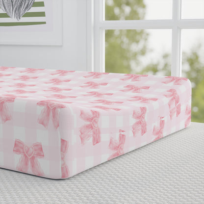 Coquette Baby Girl Changing Pad Cover