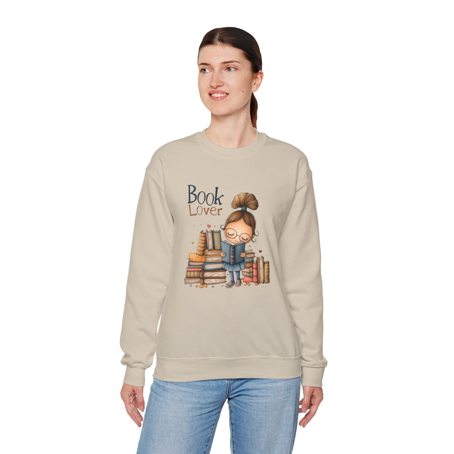 Book Lover Crewneck Sweatshirt