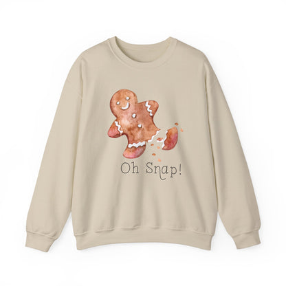 Oh Snap Gingerbread Christmas Sweatshirt