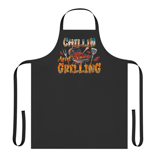 Chillin and Grilling Dad Grill Apron