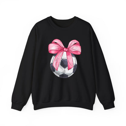 Soccer Coquette Adult Size Sweatshirt