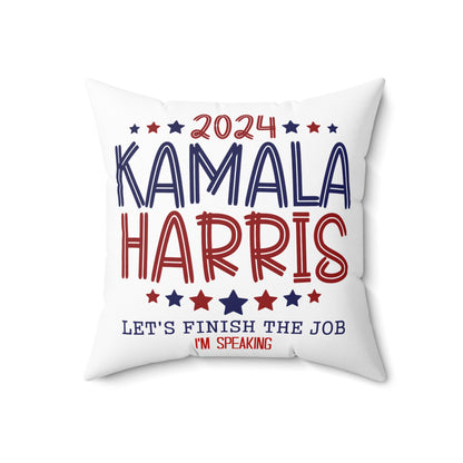 Kamala Harris Spun Polyester Square Pillow