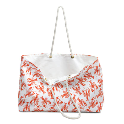Maine Lobster Weekender Tote Bag