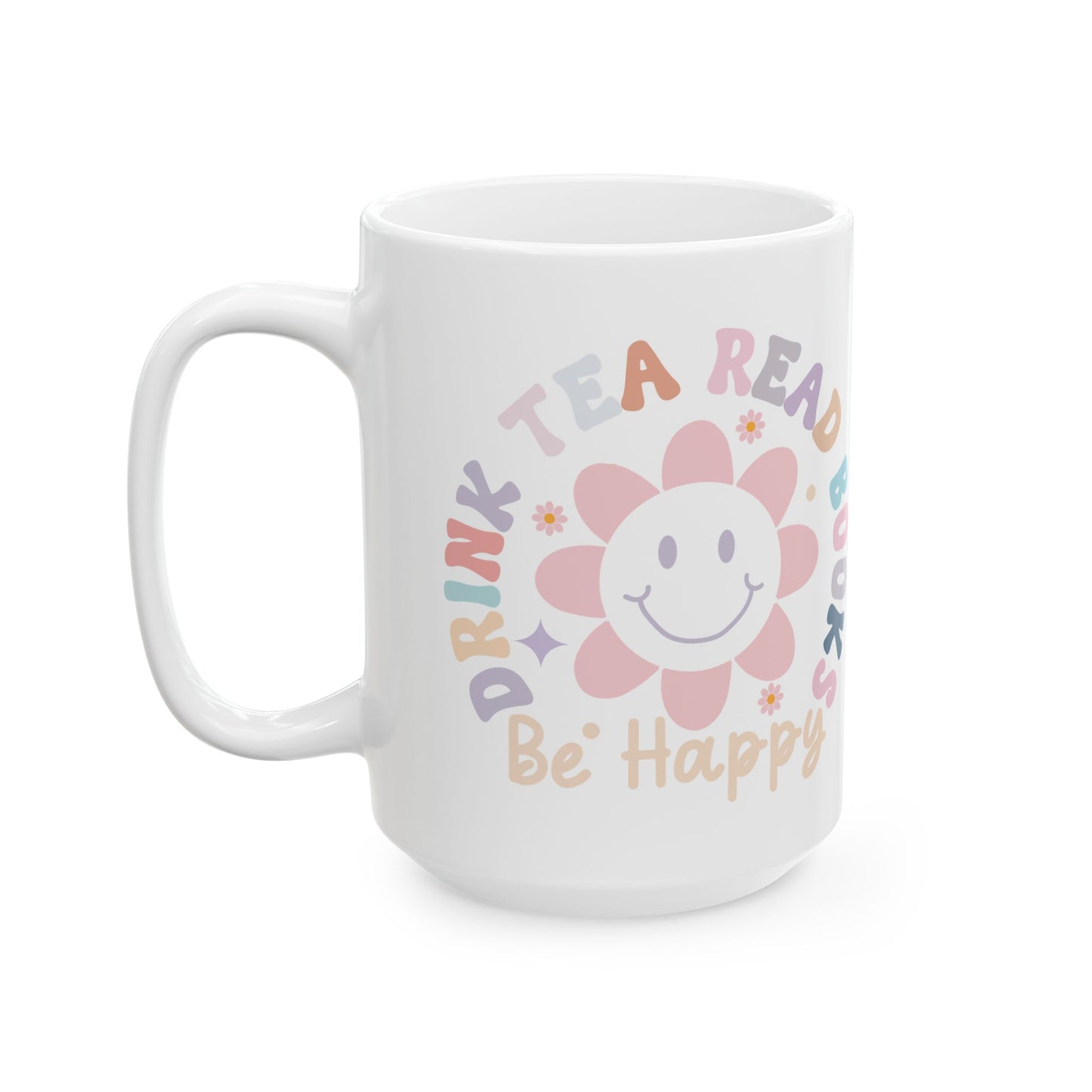 Happy Reading Tea Ceramic Mug
