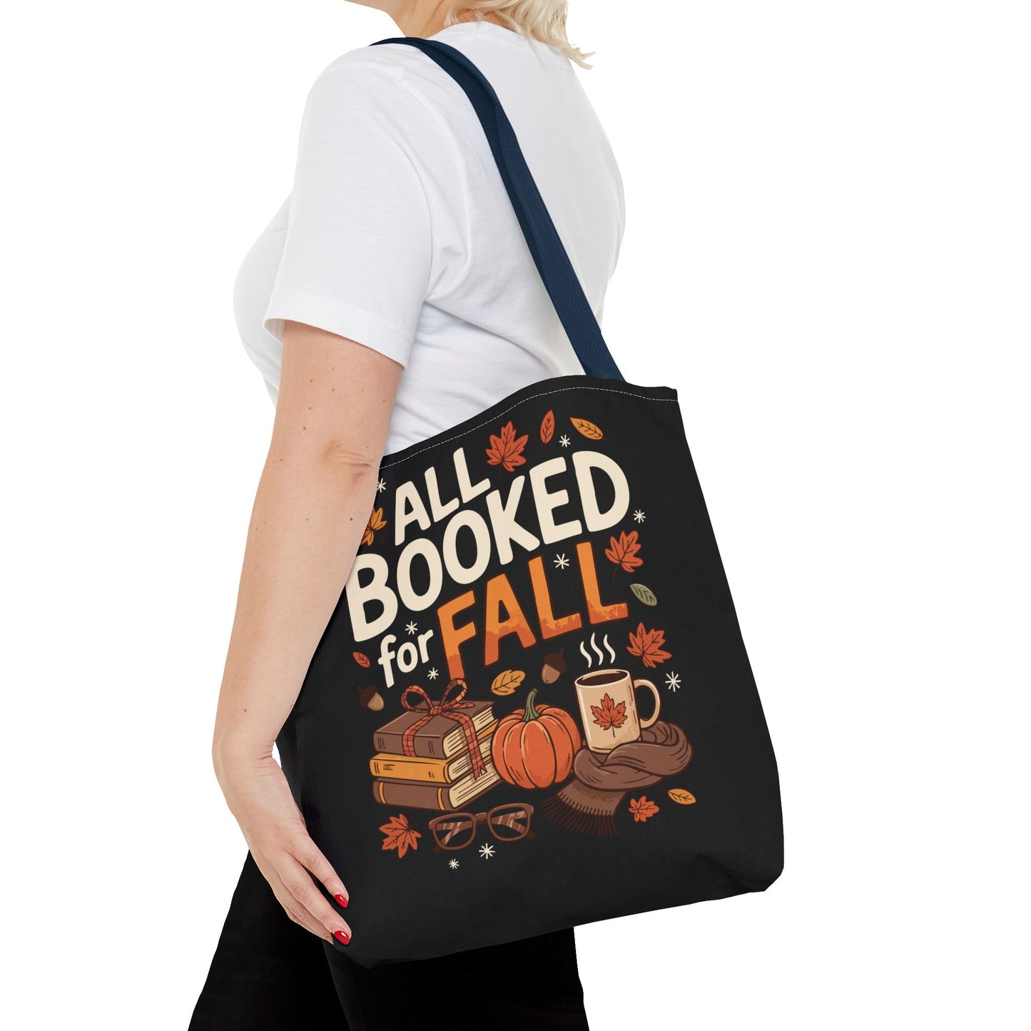 All Booked for Fall Tote Bag