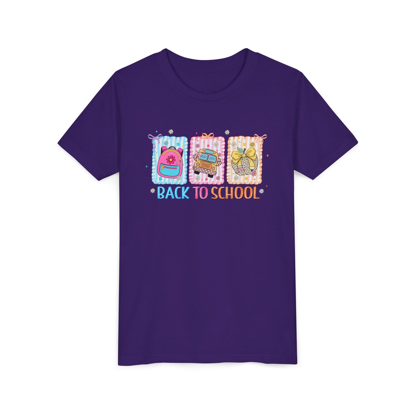Back to School Youth Short Sleeve Tee