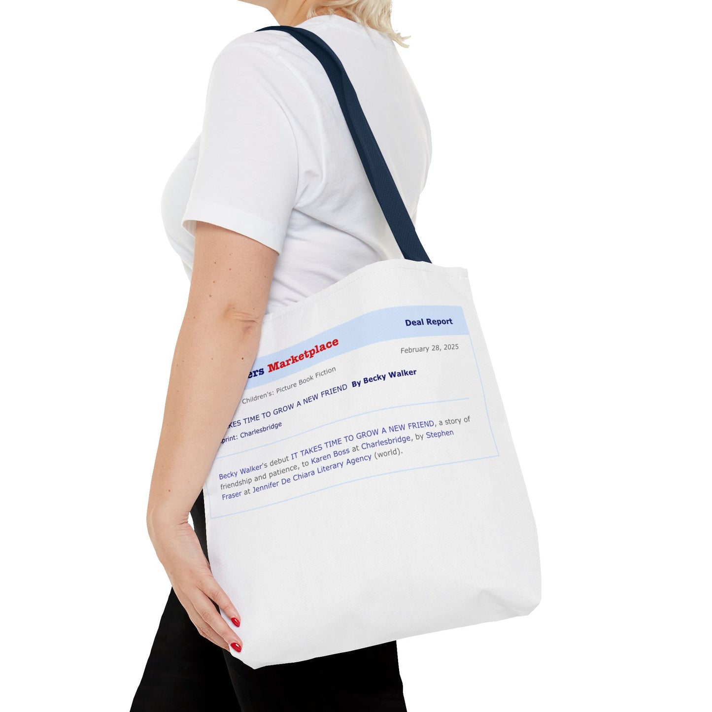 Tote Bag — Publishers Marketplace Announcement Tote