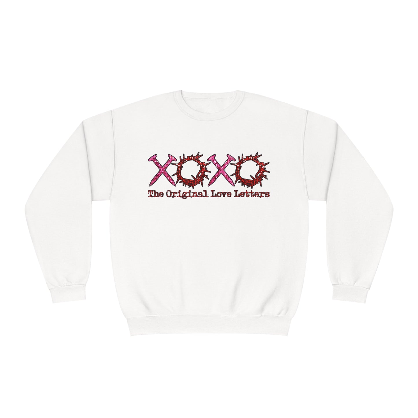 The Original Love Letters Christian Valentine's Day Sweatshirt