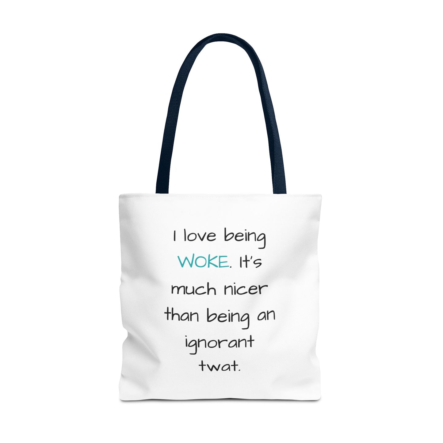 Woke Rainbow Tote Bag