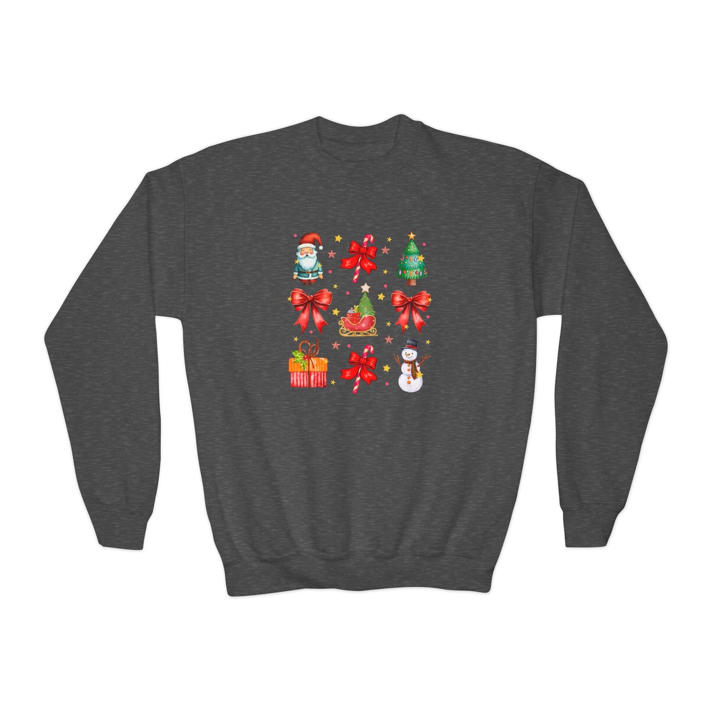 Coquotte Christmas Items Youth Crewneck Sweatshirt