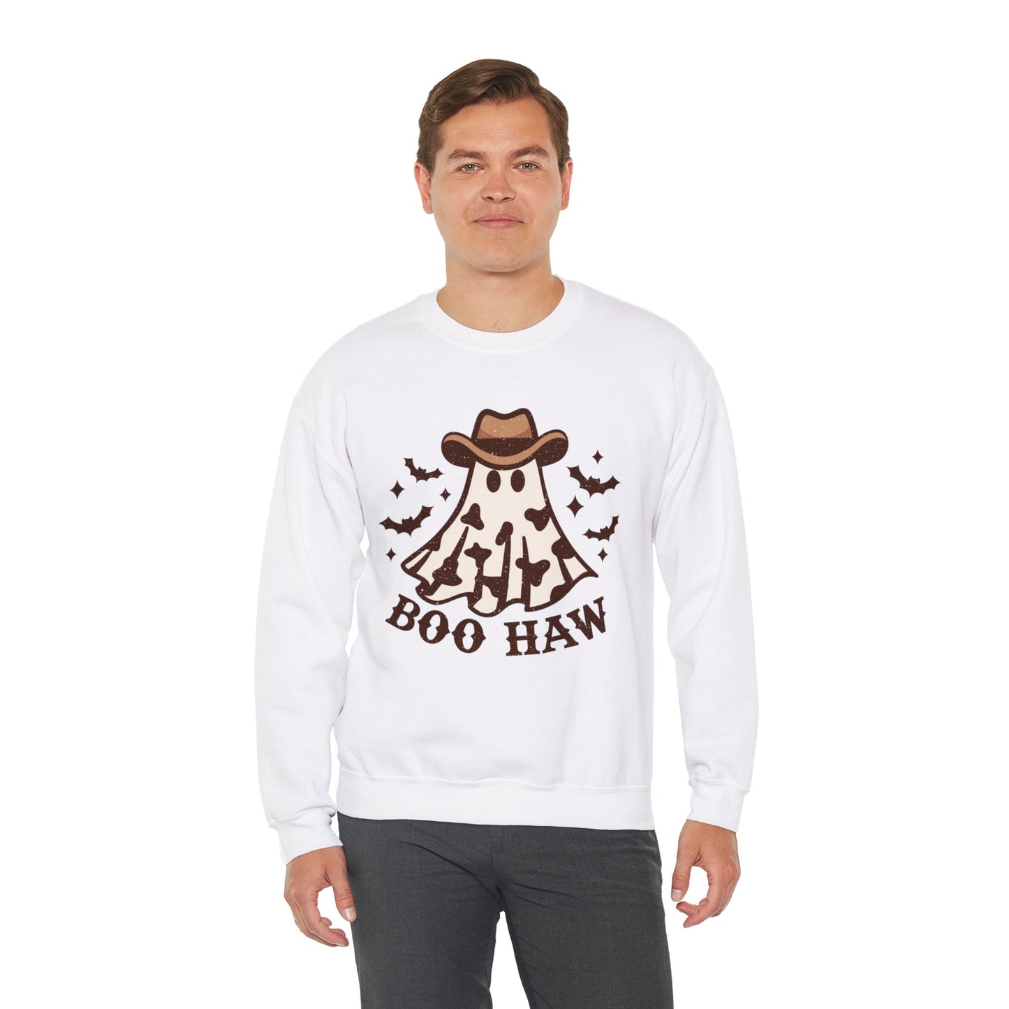 Cute Boo Haw Cowboy Ghost Sweatshirt