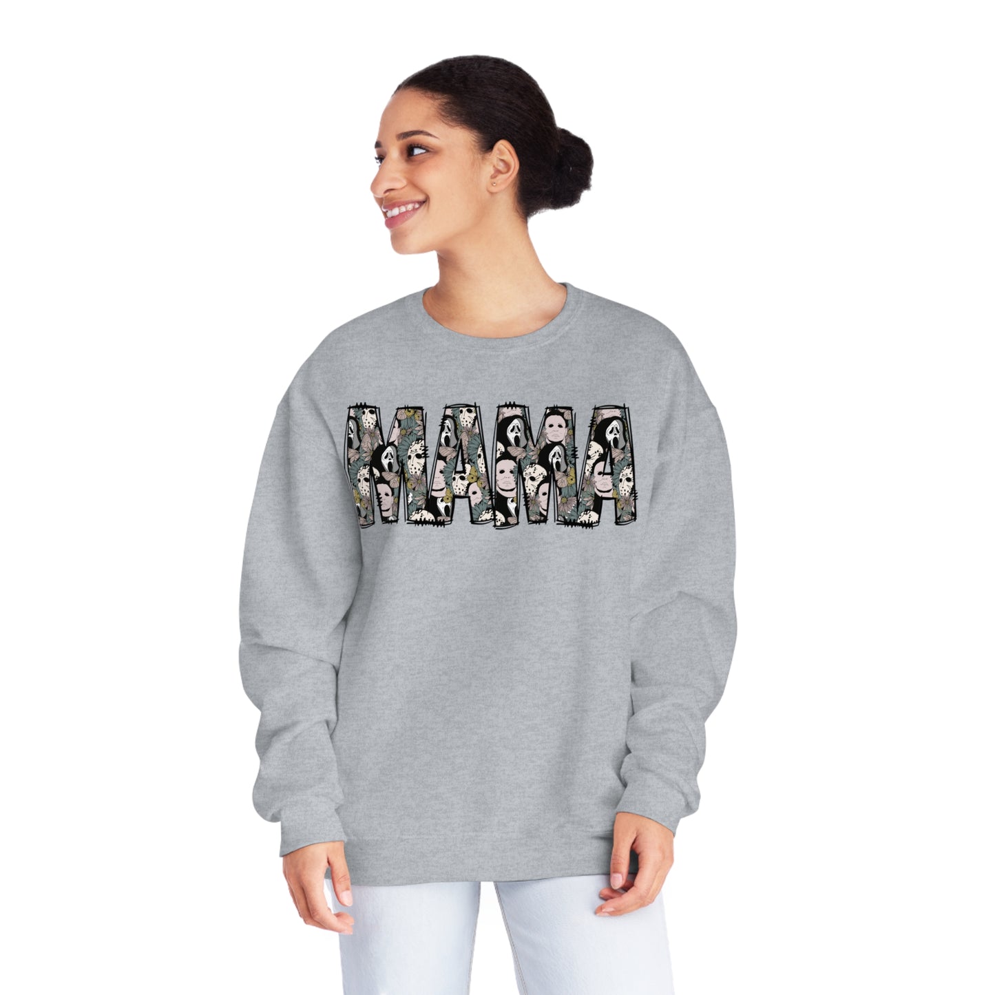 MAMA Halloween Letters Sweatshirt