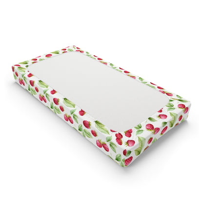 Coquette Raspberry Baby Changing Pad Cover