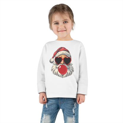 Bubble Gum Santa Toddler Tee