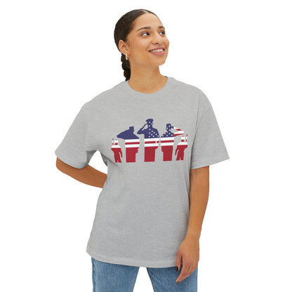 4th of July Military Salute Tee