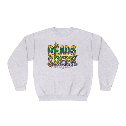 Mardi Gras Beads Sweatshirt