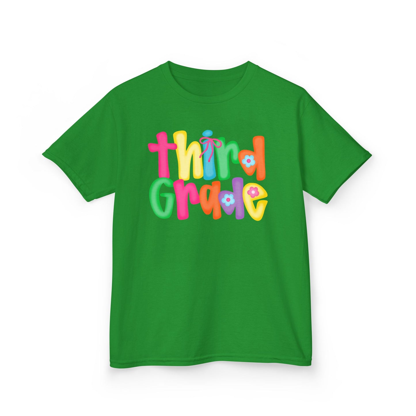Back to School Third Grade Kids Tee
