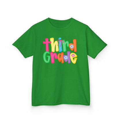 Back to School Third Grade Kids Tee