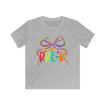 Neon Pre-K Kids Back to School Softstyle Tee