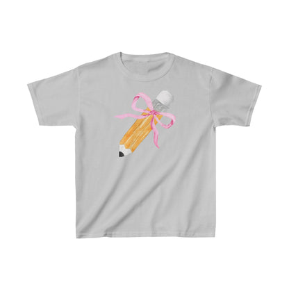 Pencil Coquette Back to School Kids T-Shirt