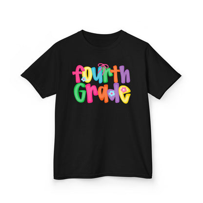 Back to School Fourth Grade Kids Tee