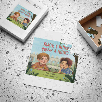 Kids' 30-Piece Fraser & Henry Grow a Friend Puzzle