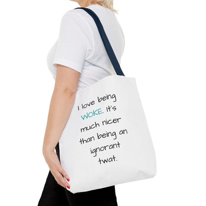 Woke Rainbow Tote Bag