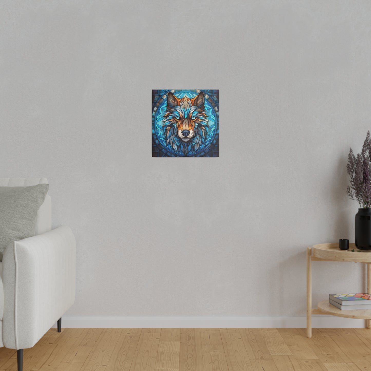 Wolf Wall Art Matte Canvas