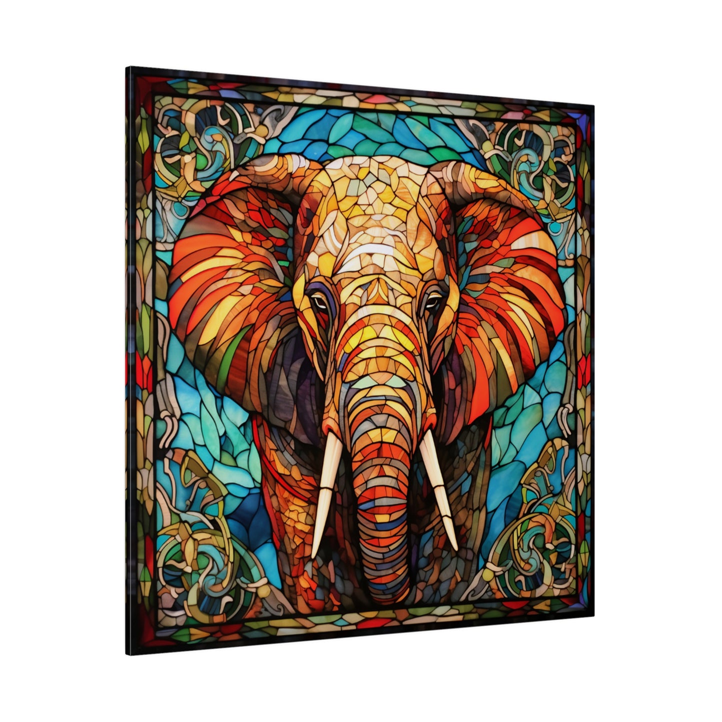 Elephant Wall Art Matte Canvas