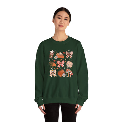 Fall Vibes Coquette Unisex Sweatshirt