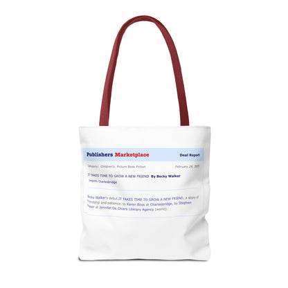 Tote Bag — Publishers Marketplace Announcement Tote