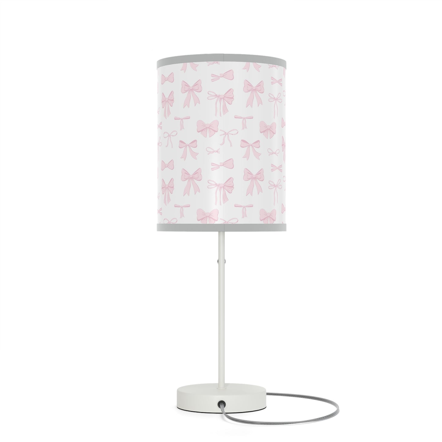 Coquette Pink Bow Lamp