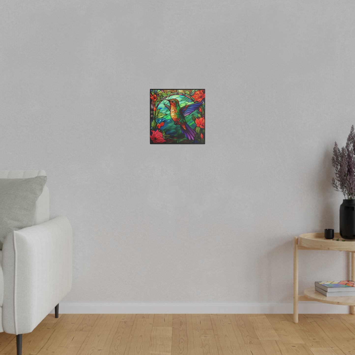 Hummingbird Wall Art Matte Canvas