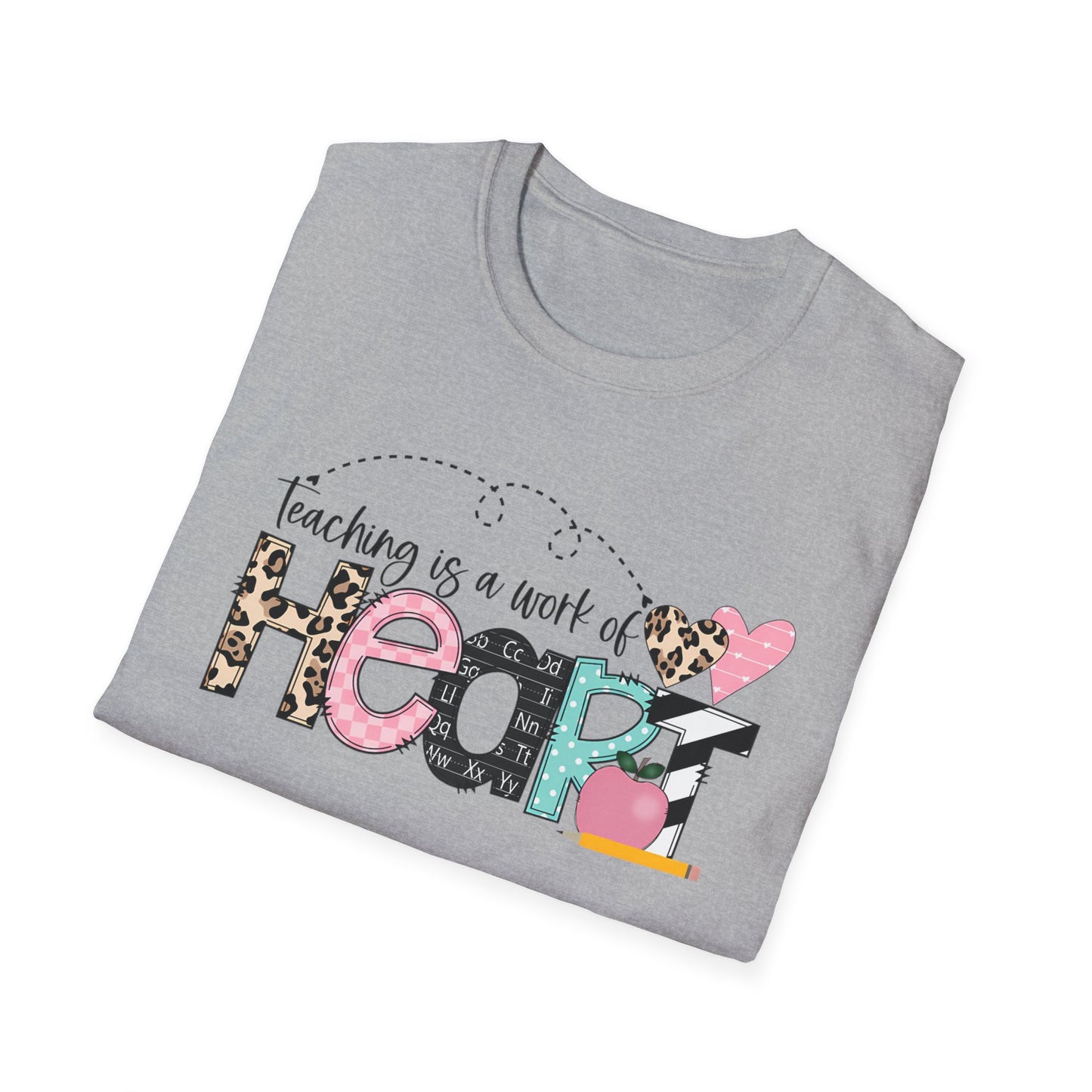 Teaching is a Work of Heart T-Shirt