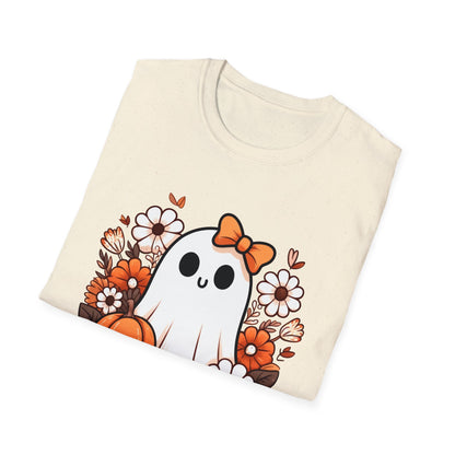 Cute Ghost Fall Adult T-Shirt