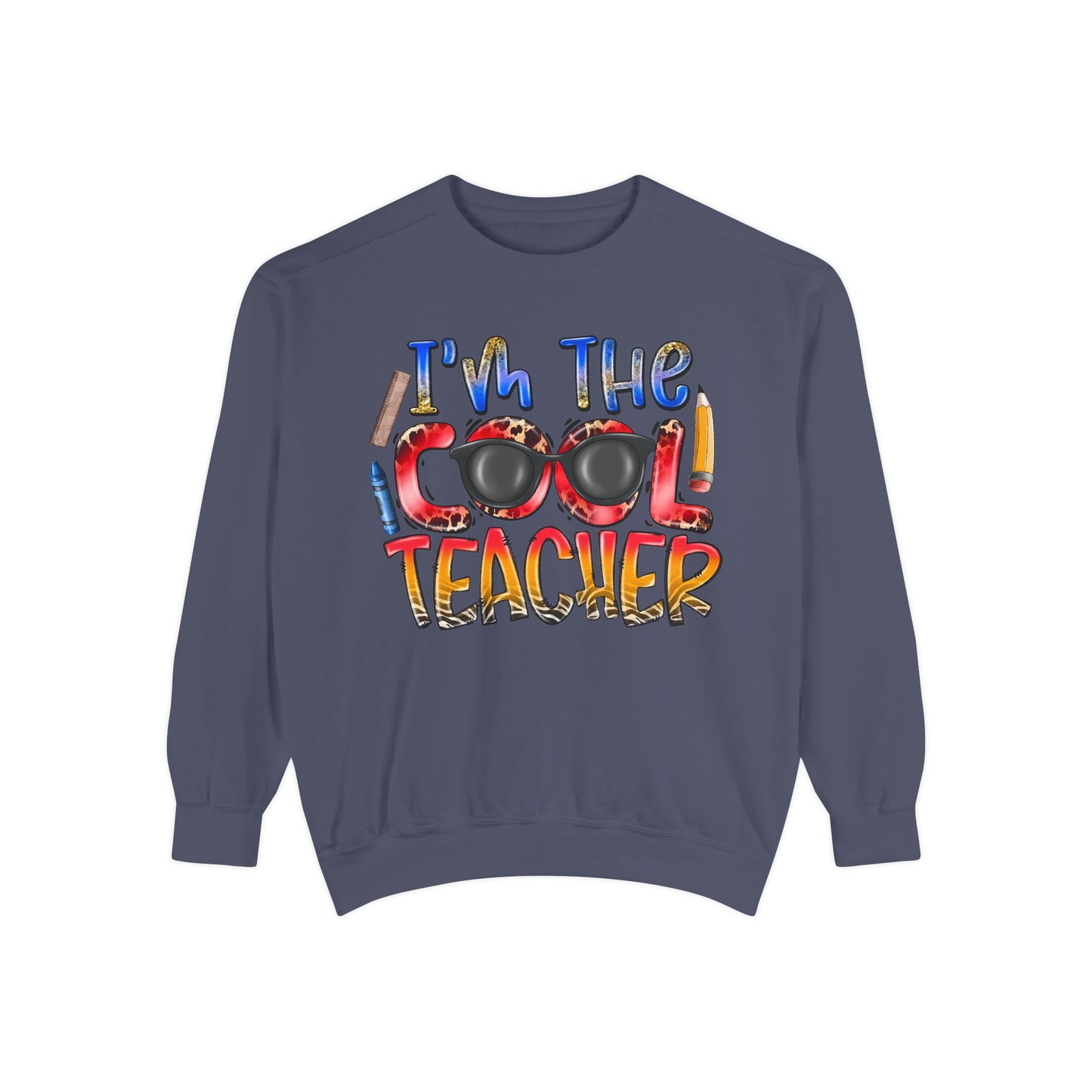 Cool Teacher Unisex Cozy Sweatshirt