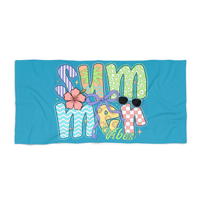 Summer Vibes Beach Towel