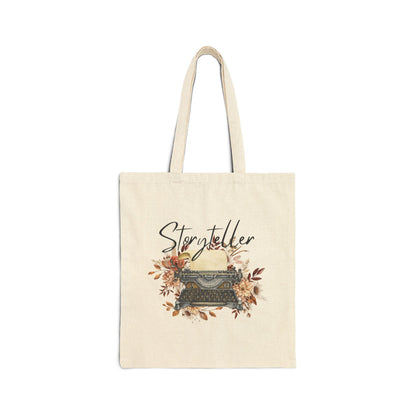 Storyteller Cotton Canvas Tote Bag