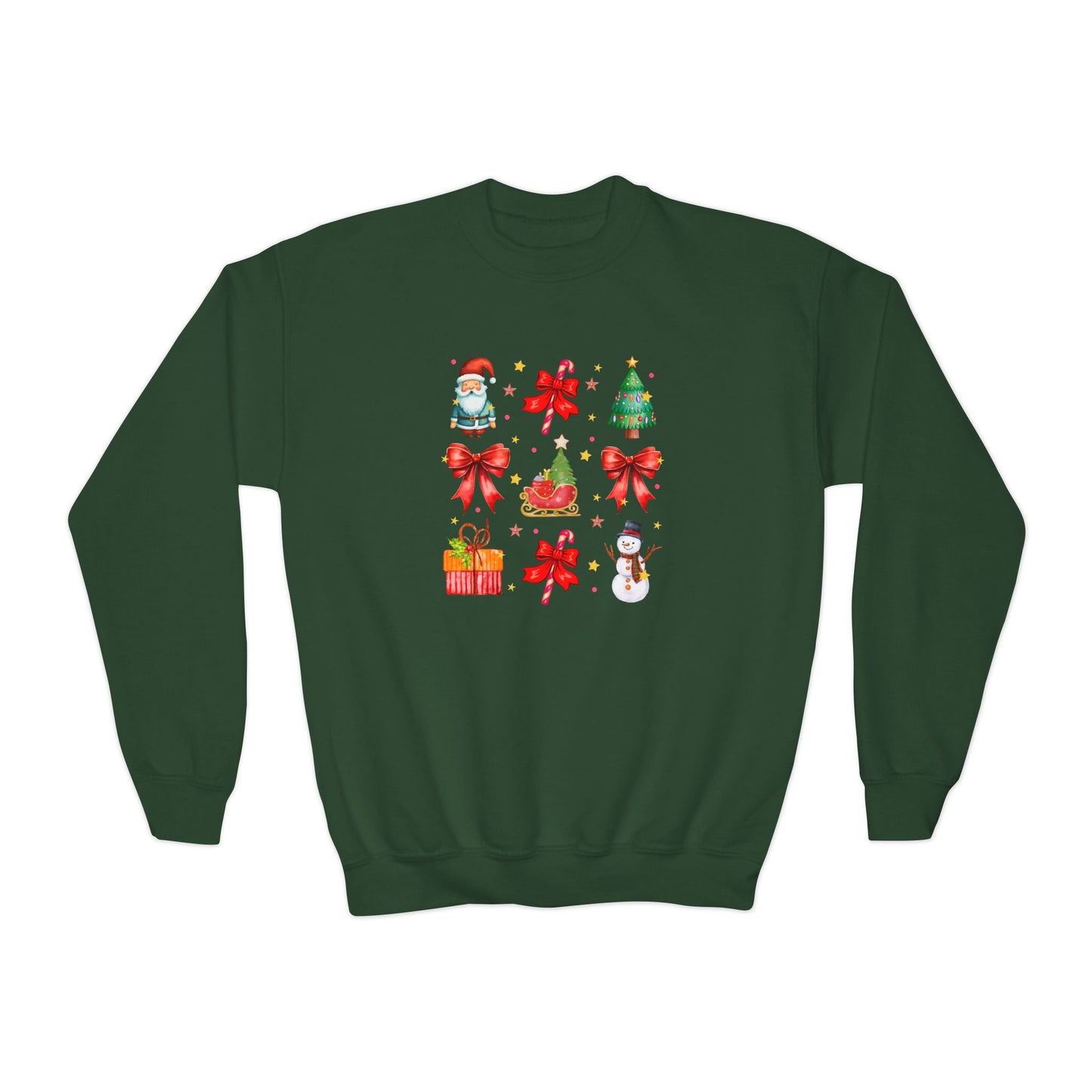 Coquotte Christmas Items Youth Crewneck Sweatshirt